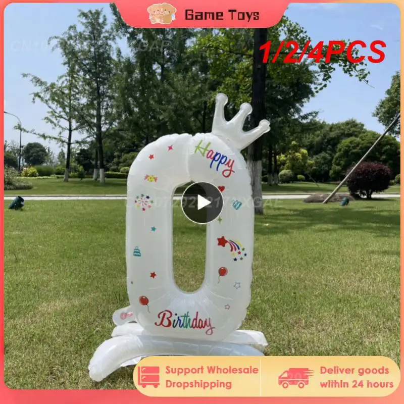 

1/2/4 шт., надувные шары в виде короны