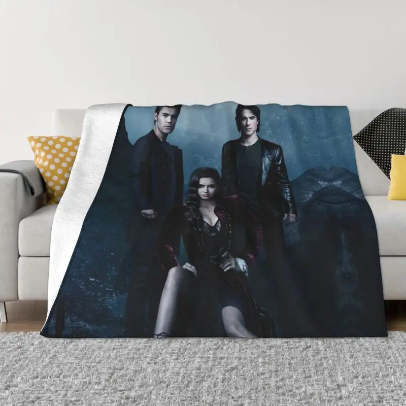 TheVampireDiariesBlankets3DPrintBreathableSoftFlannelSprint
