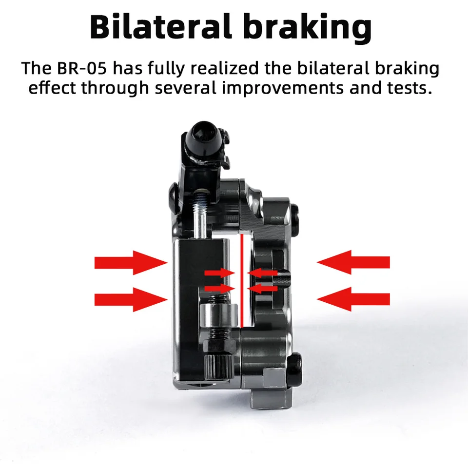 最上級ONIRII機械式油圧ディスクブレーキキット★従来品1.2倍★機械式⇛油圧 Onirii-自転車用油圧ディスクブレーキキット,フラットマウント