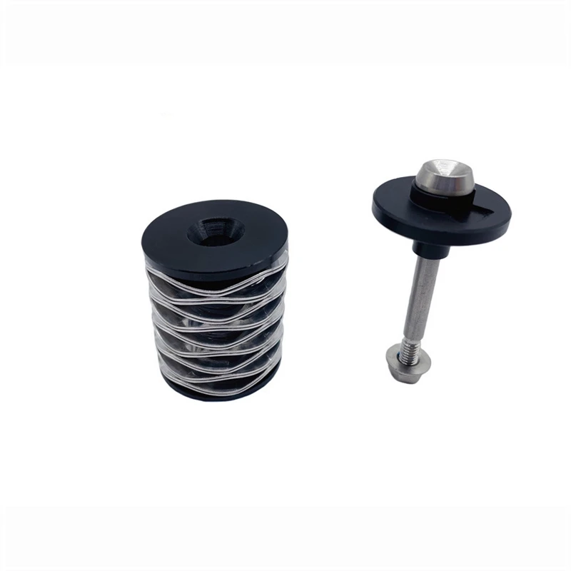 Week Eight B-1 Folding Bike Spring Suspension Eieio Bicycle Rear Shock Absorber Titanium Alloy Shaft For Brompton 3Sixty
