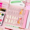 Nail Acrylic Powder and Liquid Monomer Nails Art Decoration For Manicure Set Kit Crystal Nail Glitter 3D Nail Tips Carving Tools 5