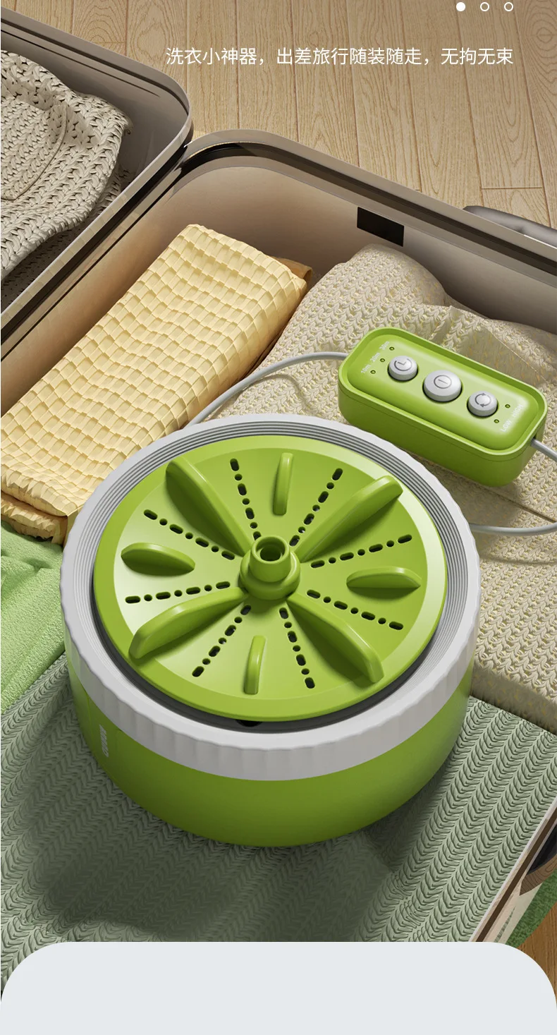 Turbina giratória USB, 3 engrenagens, Roupa íntima, Meias