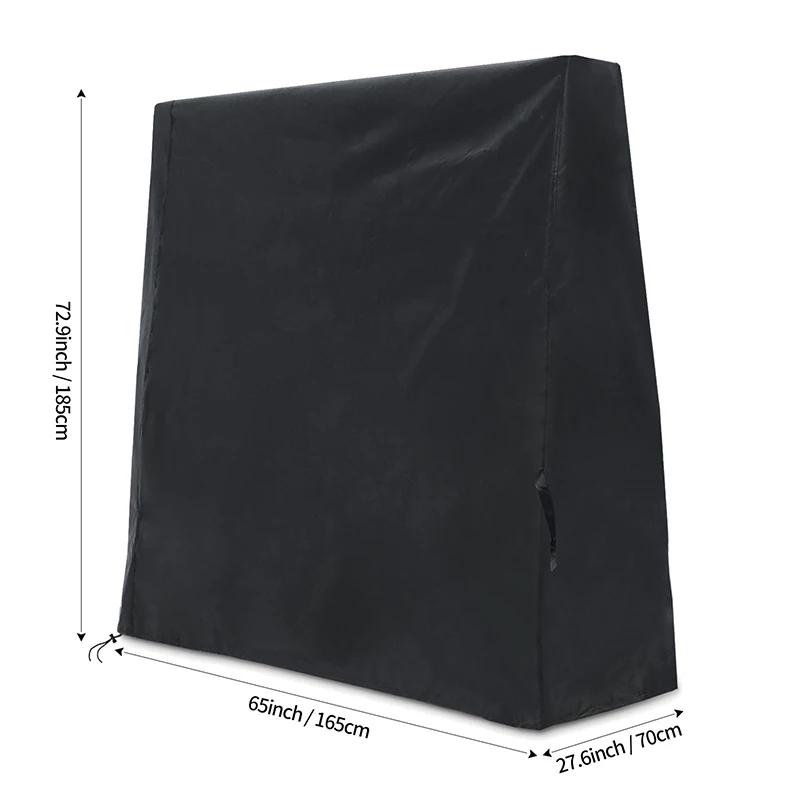 Ping Pong Table Cover Heavy Duty Waterproof Dust-proof Table Tennis Protection Cover For Indoor/Outdoor Ping Pong Storage