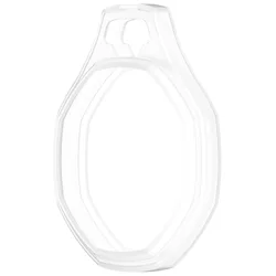 Silicone Protective Cover for Swatch Pocket Watch - Anti - Scratch Bumper Shell Accessories (Clear)