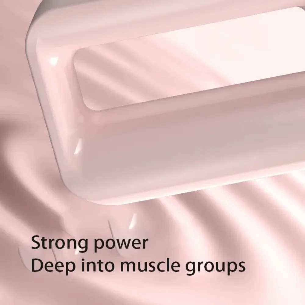 Electric Body Massager Ring Multifunctional Handheld Fascia Gun Wireless Rechargeable Full Body Deep Tissue Massager Relaxation