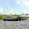 LESU 872Mm Metal Wood 4Axles Trailer For 1/14 RC Tamiyay Tractor Truck DIY Model Outdoor Toys 4