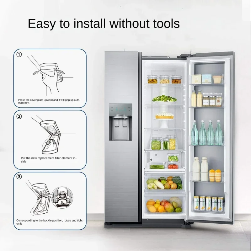 Water Filter Replacement DA97-17376b for Samsung Refrigerator haf-qin/exp haf-qin DA97-08006C etc.