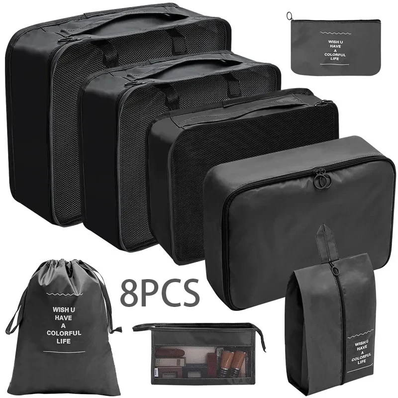 Black 8PCS