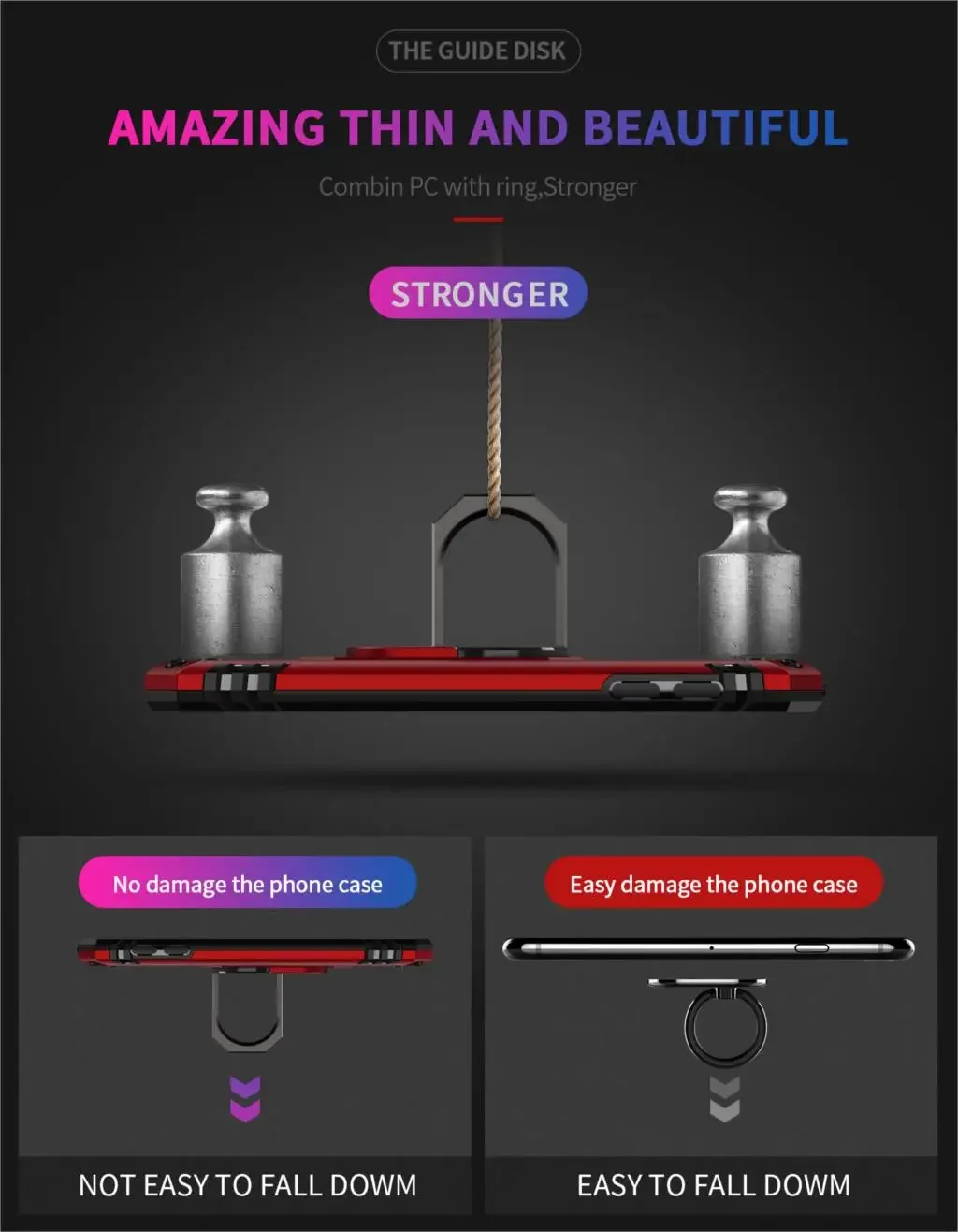 Military Grade Drop-Tested Protective Case with Kickstand & Magnetic Car Mount