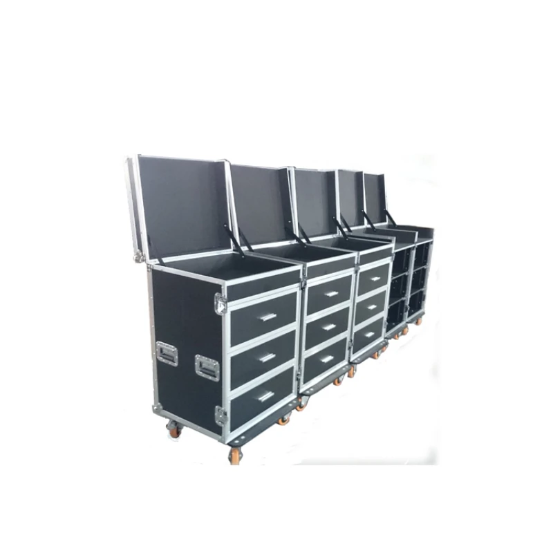 

drawer combination case with work station