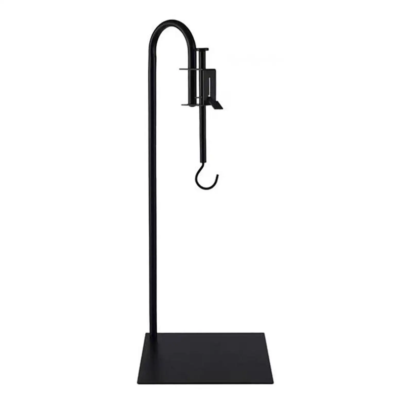 

Camping Pot Hook Stand Table Teapot Stand Height Adjustable Metal Holder Bracket for Outdoor Outside Camping Tool Hiking Picnic