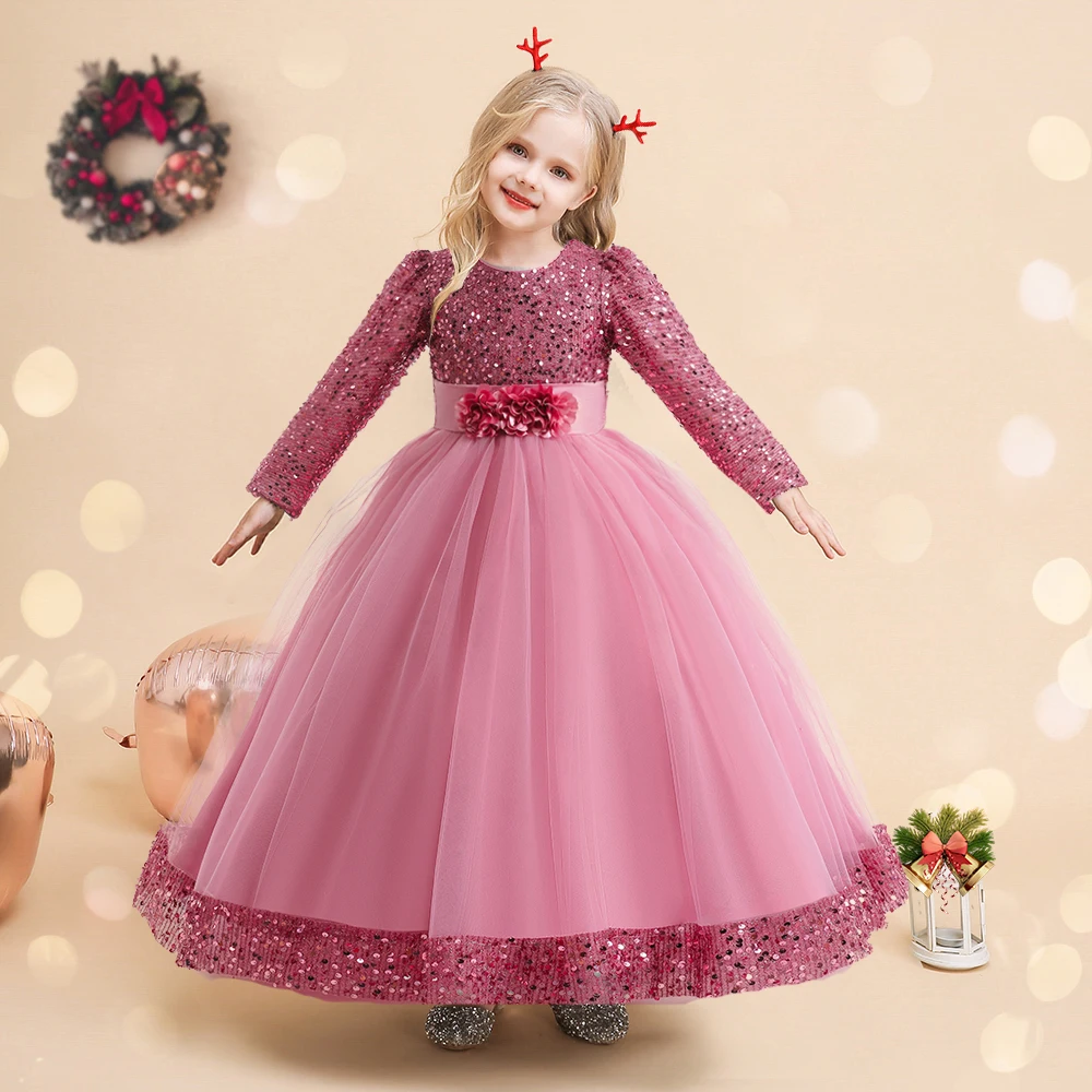 Winter Infant Princess Dress For Baby Girl Long Sleeve 2 1st Birthday &  Baptism Dress With Flower Design Perfect For Parties And Special Occasions  Style 307 Z2 From Dp02, $17.68 | DHgate.Com