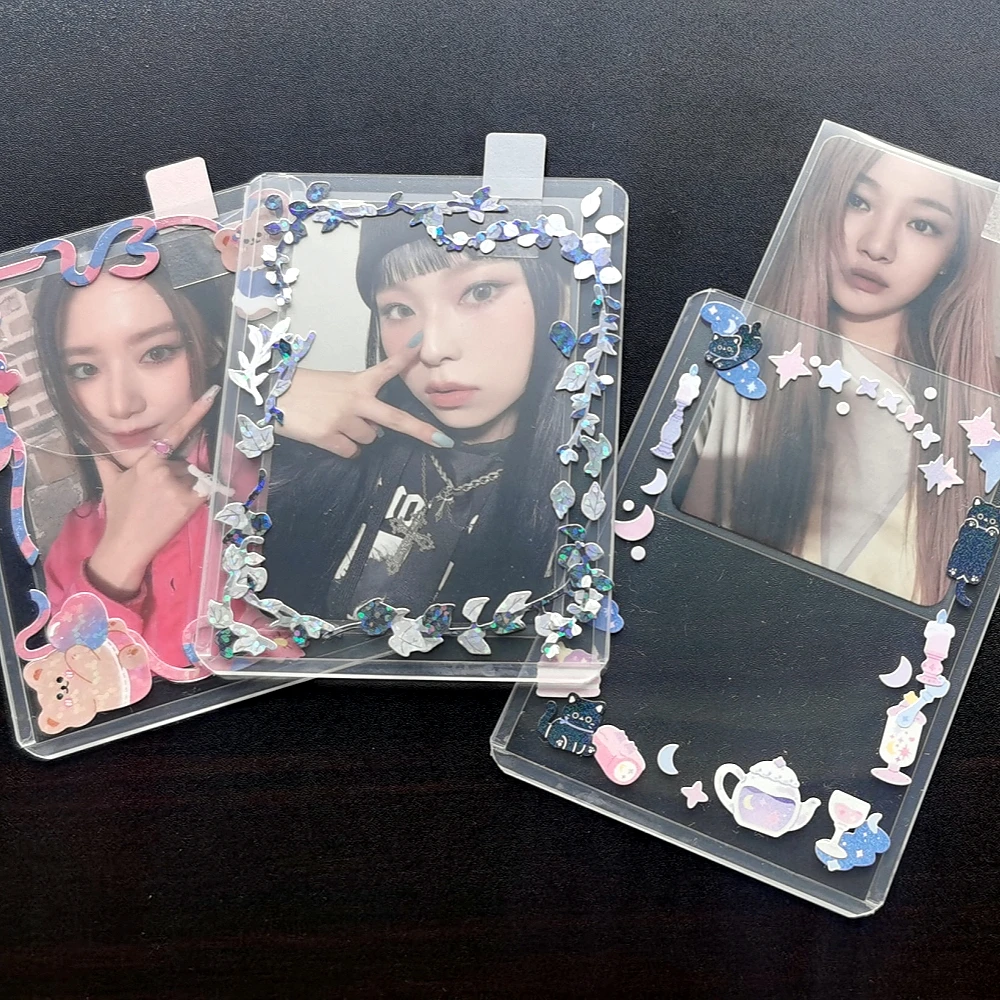 Utalo 1 ~ 50 Pcs 35PT Protective Toploader Super Clear KPOP Photocard Sleeves Card Trading Supply Double-sided Film Cardholder 6