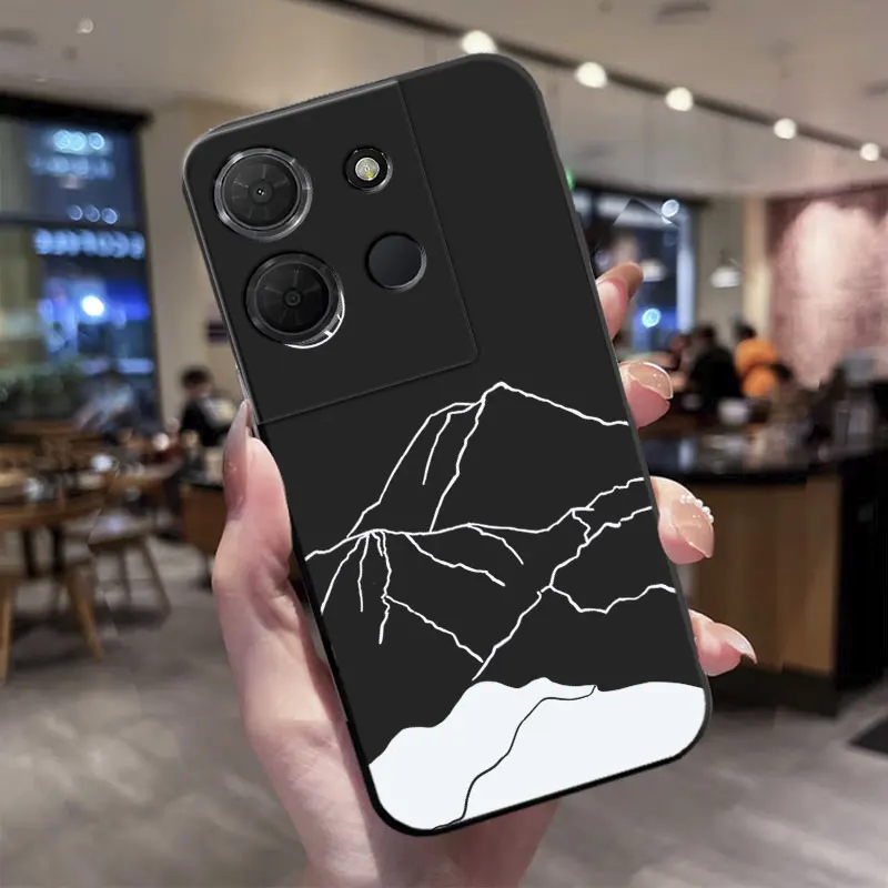 Cute Cartoon Butterfly Flower Pattern TPU Soft Silicone Phone Case