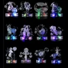 DIY 12 Constellation Puzzle LED Light 3D Crystal Puzzle Exquisite Gifts for Children and Adults Education Puzzle Creative Toys 1
