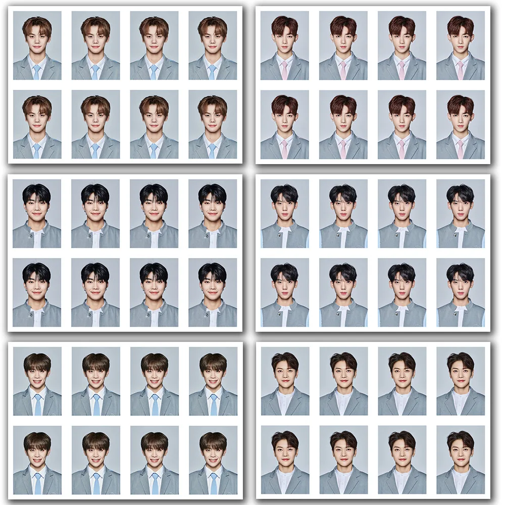 

Kpop Idol Boy Group ZB1 ID фото новый альбом фотопечать открытки корейская мода ZEROBASEONE высокое качество ID фото постер картина