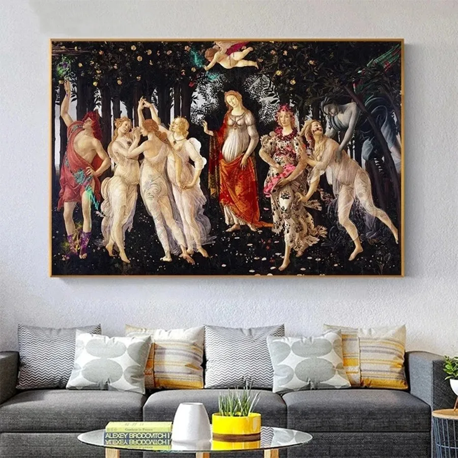 5D Diy Diamond Painting Fables Of Spring Di Famosi Artisti Full Square Round Drill Diamond Ricamo Artigianato Di Animali E Fiori