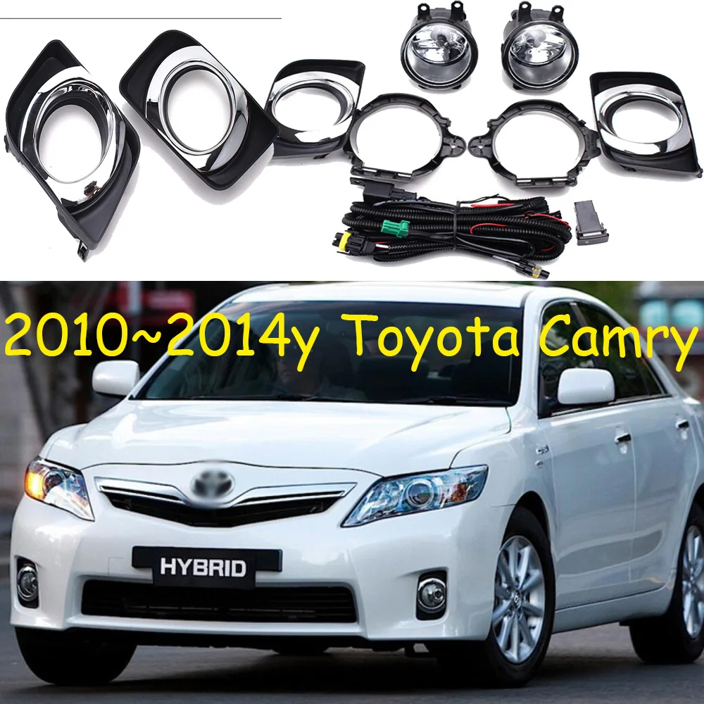 

car headlamp for Toyota camry aurion daytime light 2010~2014y car accessories halogen 4300k headlight for camry aurion fog light