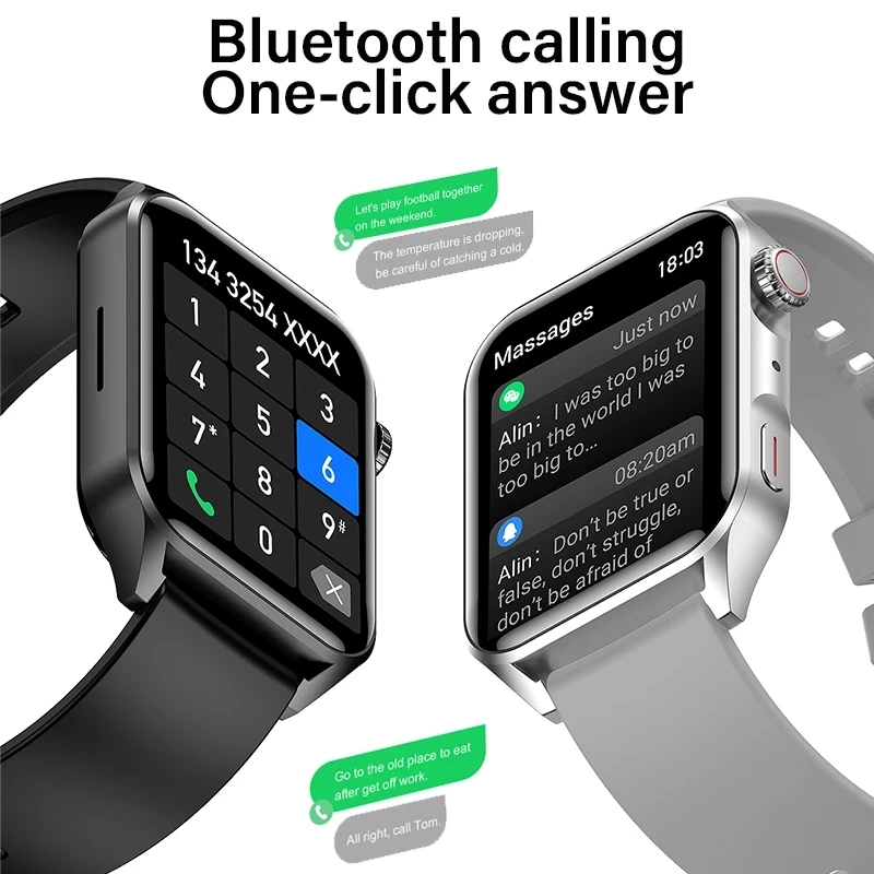 2022 ο NFC Ʈ ġ  AMOLED HD ũ ׻ ÷ ð  ȭ IP68  SmartWatch  ȭ