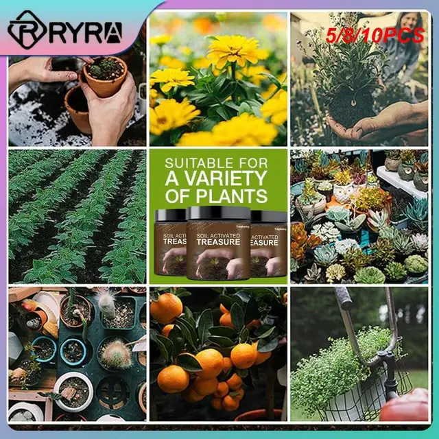 5/8/10Db Gyors Gyökérzetű Növényi Műtrágya Talaj Kincs Aktivátor Gyökérpor Aktivált 2023 Nagykereskedelem