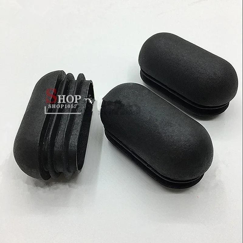 4pcs Square Plastic Blanking End Caps Tube Pipe Inserts Plug Bung for table chair leg furniture leg covers