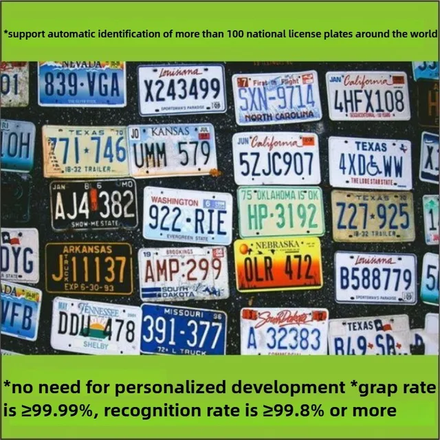 International version of license plate recognition and capture machine, highway speed measurement and capture lpr camera 4