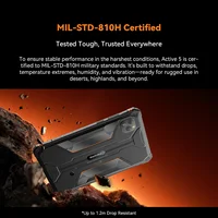 2025 Blackview Active 5 8.68'' Rugged Tablet PC Unisoc T615 Octa Core 8GB+128GB Telephone Smartphone 6600mAh Tablets Android 15 - Image 3