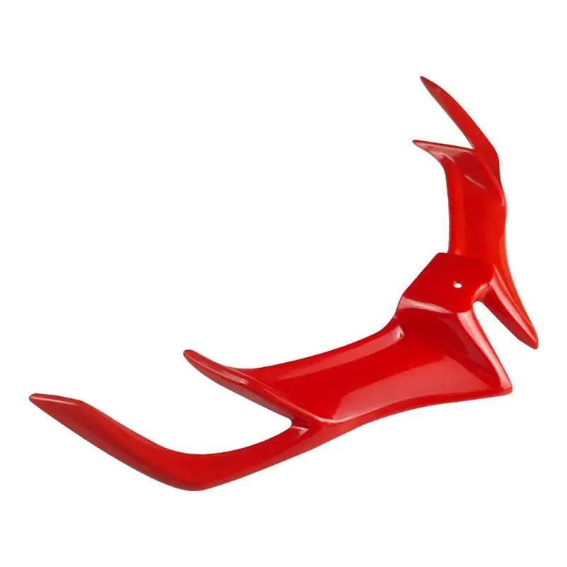 Motorcycle Front Fairing Winglet Wing Cover Trim Universals For Motobike Shark Fin Beak Wing Side Spoilers