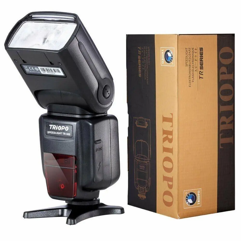 TRIOPO TR-988 II Professional Speedlite TTL Flash with High Speed Sync for  Niko