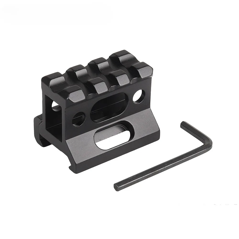 Für Taschenlampe Optik Laser montiert HuntingRed Dot Scope Riser Schienenmontage 2,5 cm Höhe leichte Halterung für die Jagd für Fla – Detail 3