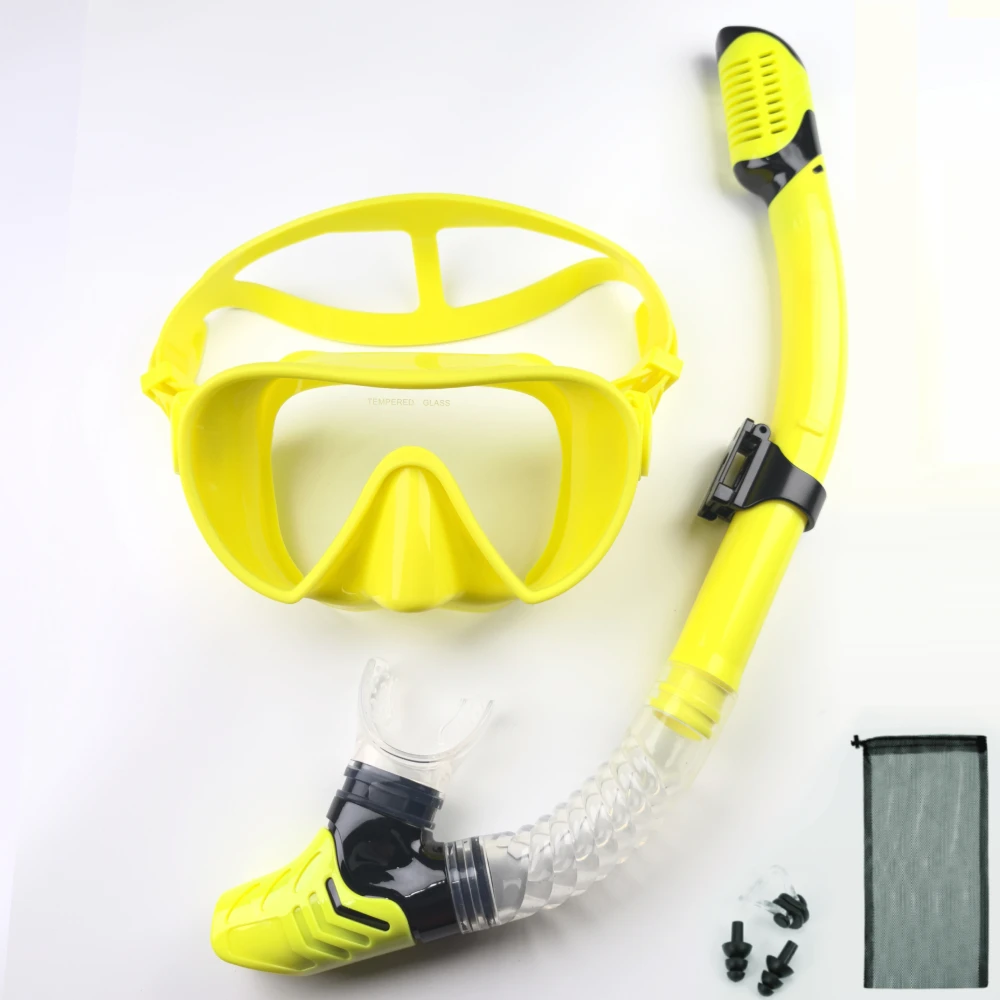 Professional diving goggles snorkeling suit diving mask snorkeling mask ultra-wide field of view anti-fog goggles