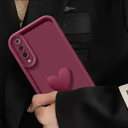 Cute 3D Love Heart Silicone Phone Case - Shockproof Cover for Infinix Hot20 4G (1)