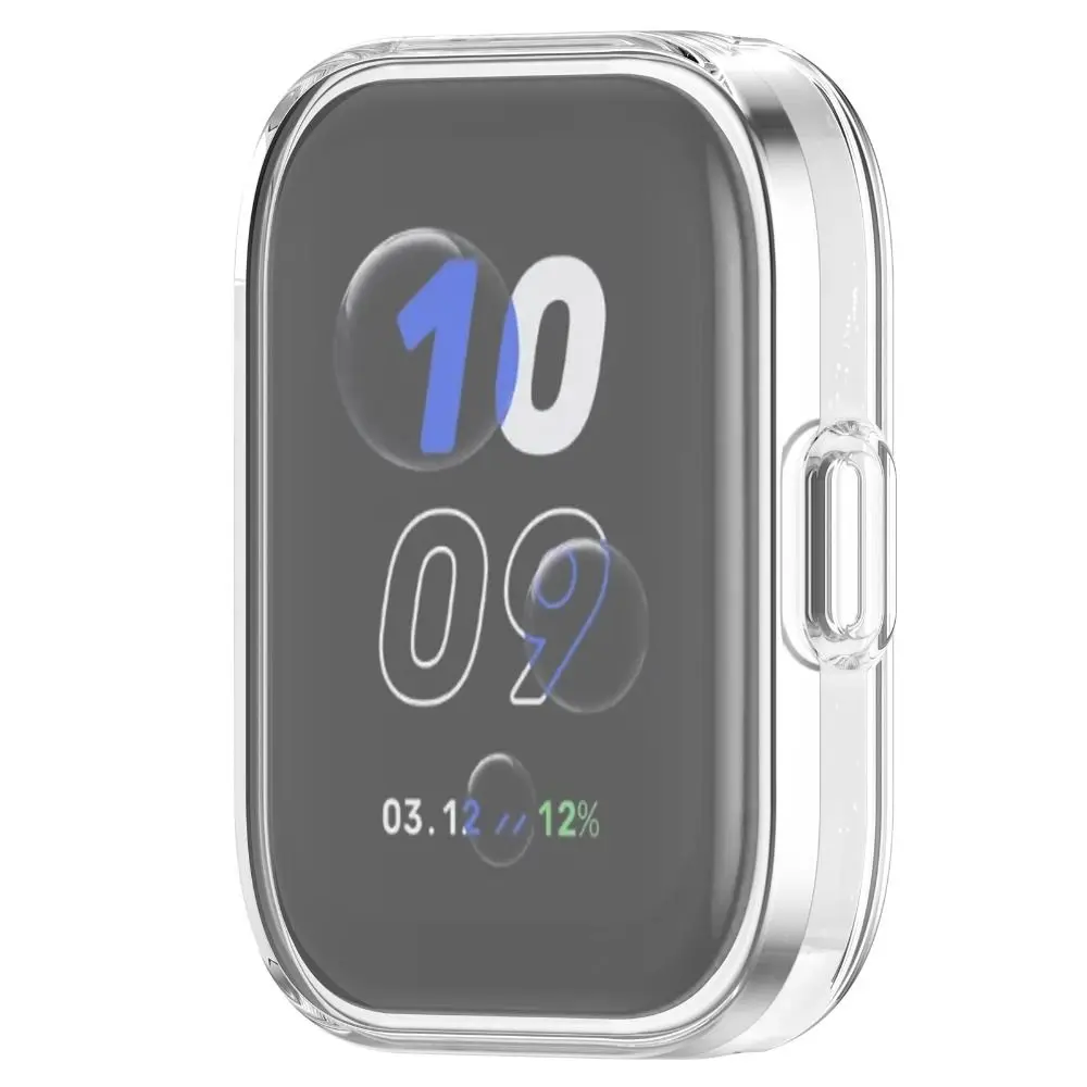 Plating TPU Case For Amazfit Bip 5 Unity Smart Watch Bumper Shell Full Cover Screen Protector Accessories