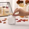 Acrylic Disposable Paper Cups Holder Cosmetic Cotton Storage Rack Bathroom Mouthwash Cup Dispenser Makeup Table Organizer 2