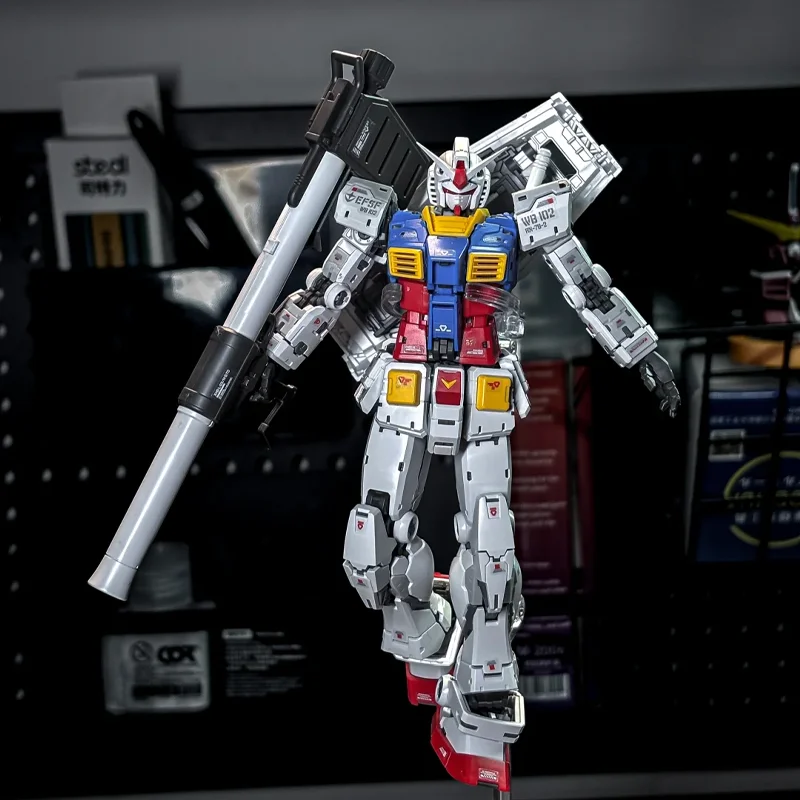 RG 1/144 RX-78-2 2.0 Yuanzu G3 Mech Kit di Montaggio Modello Action Figure Ornamento da Scrivania Giocattolo Puzzle per Ragazzi Regalo da Collezione - immagine 4