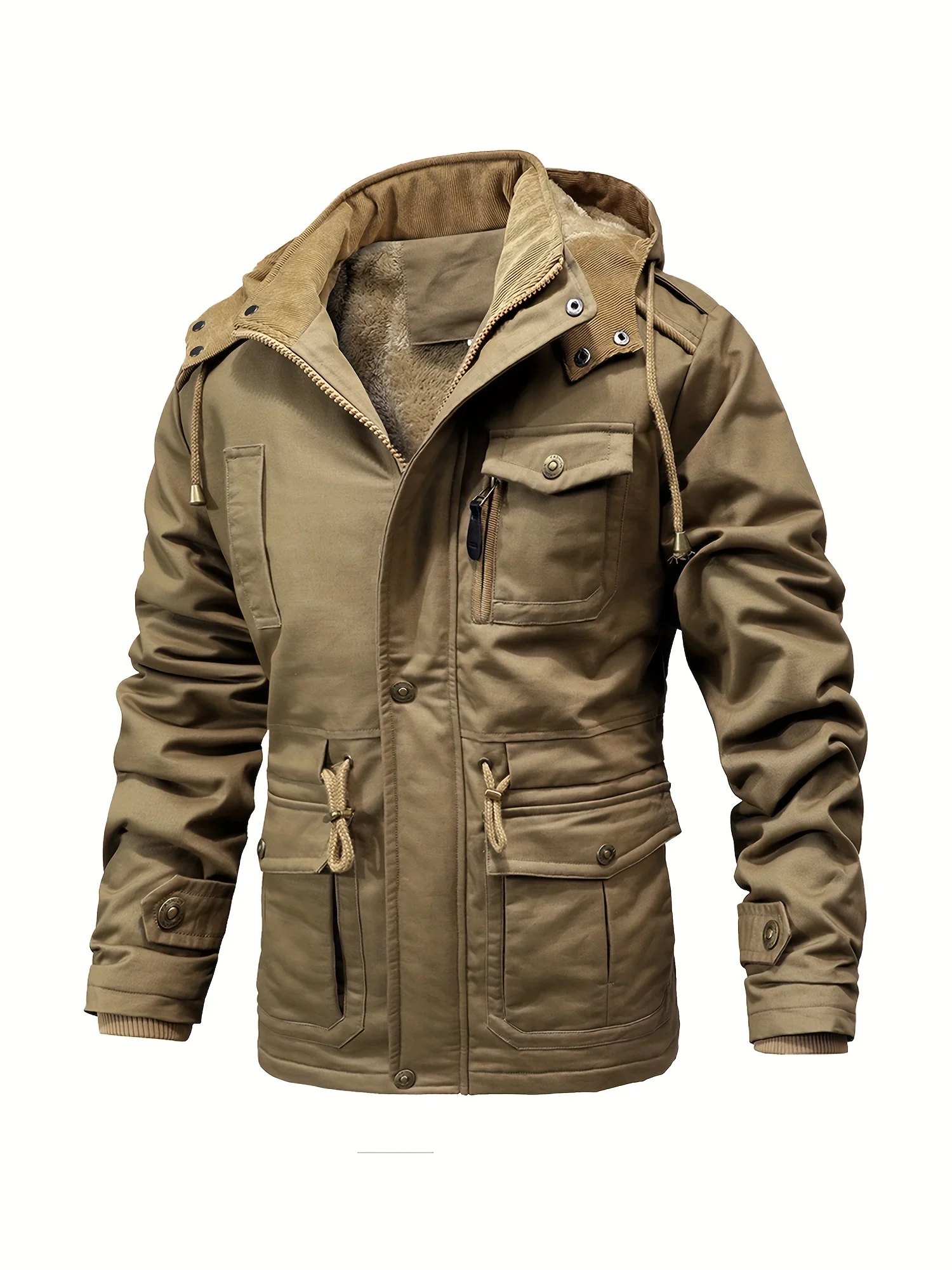 Men's Coat Cold Jackets Parkas Jakets Style Clothing Windbreaker Big Size Winter Male Sweat-shirt Autumn Waterproof Vintage Mens