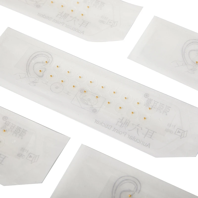 100/200PCS Transparent Ear Point Stickers Ear Pressure Stick Acupuncture Auricular Ear Stickers Massage Ear stickers 3