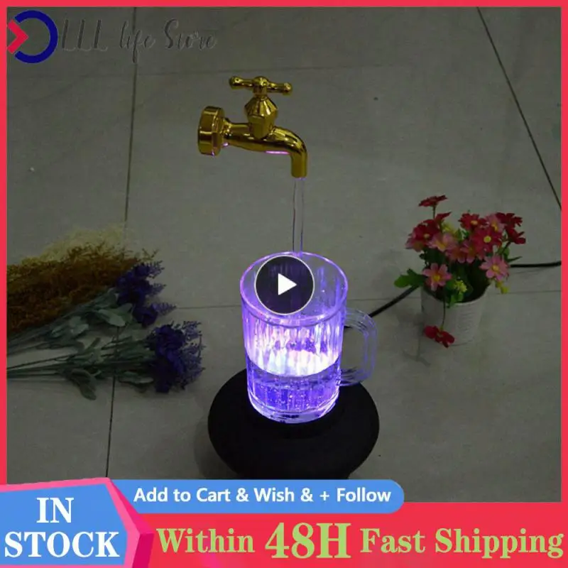 

Невидимый плавающий смеситель, набор для водяного фонтана, ходовые огни для крана, праздничный Невидимый плавкий носик, поливочный фонтан