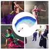 Belly Dance Veil Silk Colorful Silk Flag Ribbon Streamer Gradual Colors Elegant Silk Flag Ribbon With Poi Ball For Dance Flow 5