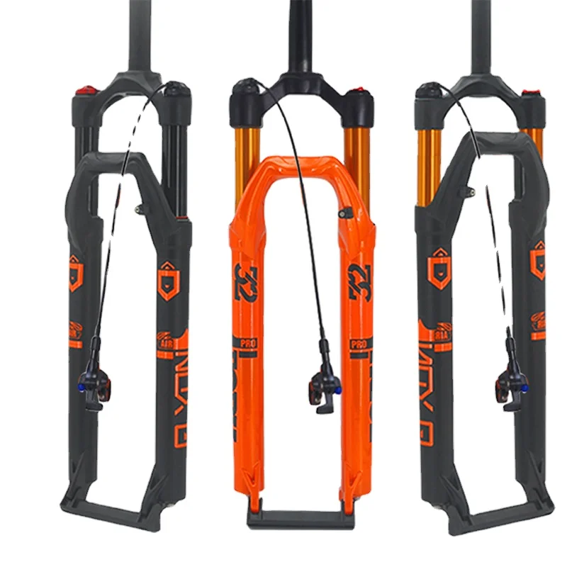 

Mountain Bike Straight Tube Opening Front Fork Undamping Wire-Controlled /29-Inch Air Fork 120mm Stroke