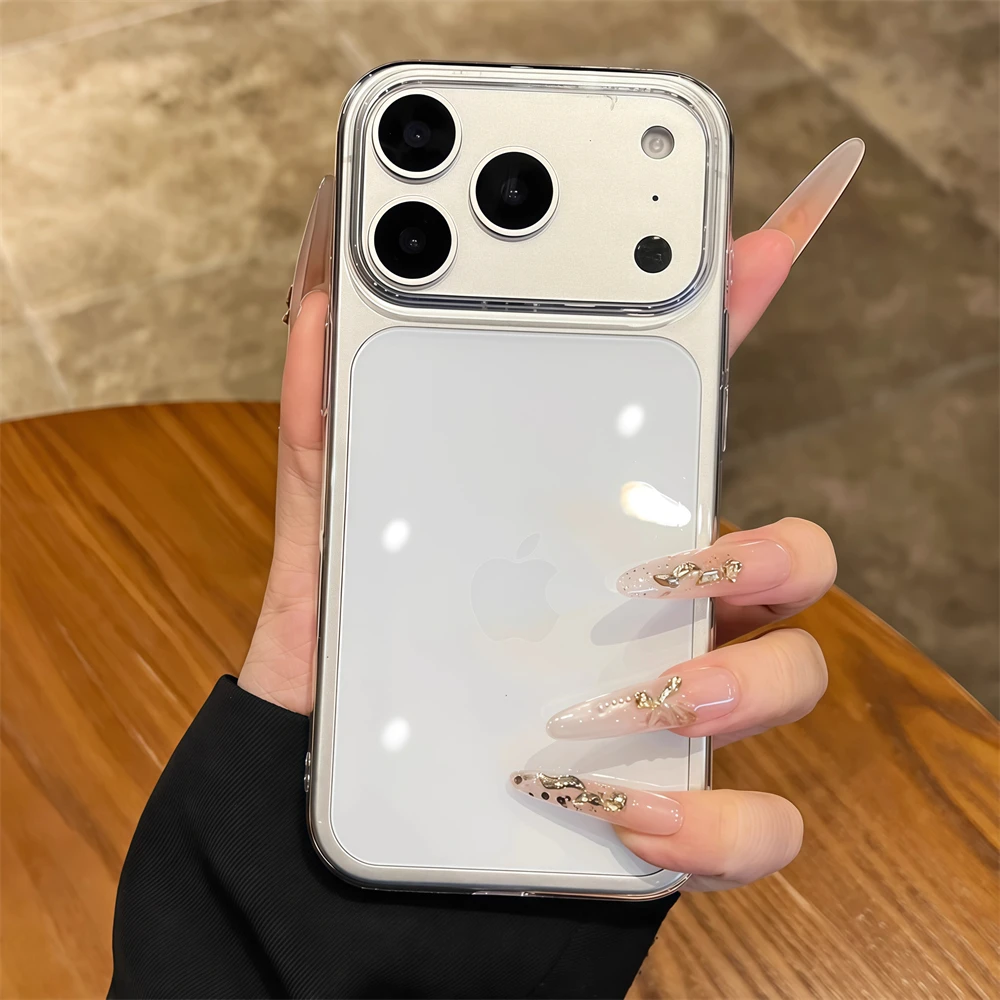 Ultra Thin Transparent HD Hard PC Case - Slim Clear Simple Phone Cover Shell