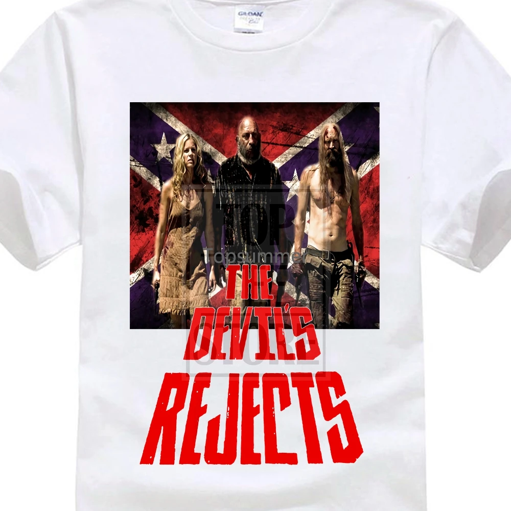 

The Devils Reject T Shirt Rob Zombie Unisex Black Tee Size S M L Xl 2Xl