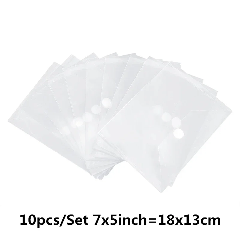 18x13cm Self Adhesive Magic Sticker Folder Bag For Storage Cutting Dies Hot Foil Plates Clear Stamps Organizer Holders Bags storage bag