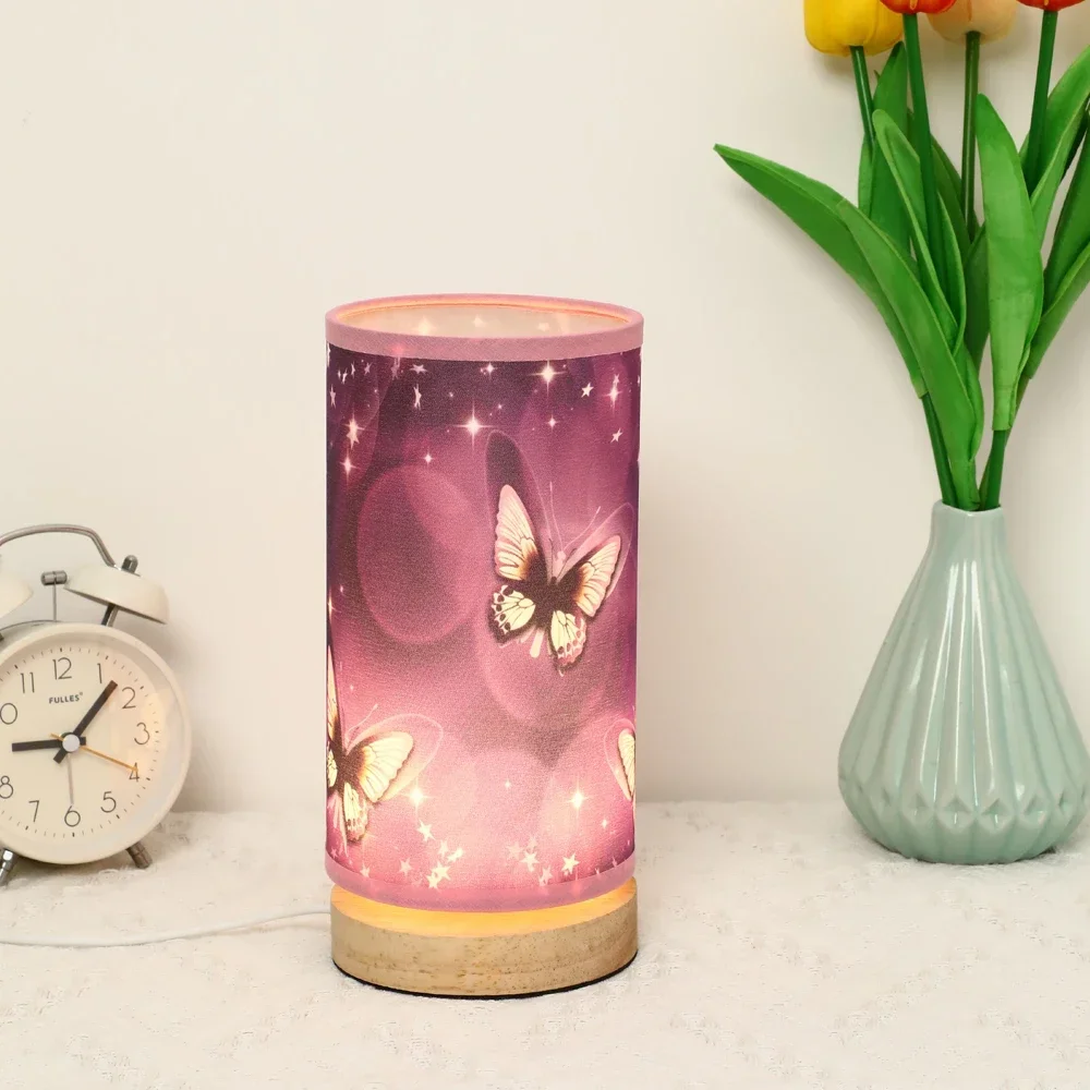 

Small Table Lamp Bedside Warm LEDins Butterfly Creative Night Light bedroom livingroom decoration led table lamp desk light