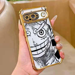 Plating Drop - Proof Transparent Soft Anime Phone Case - Pixel 10A 5G (D01 - DDgd)