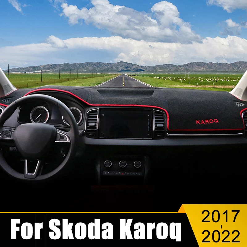 

Чехол для приборной панели Skoda Karoq 2017 2018 2019 2020 2021 LHD