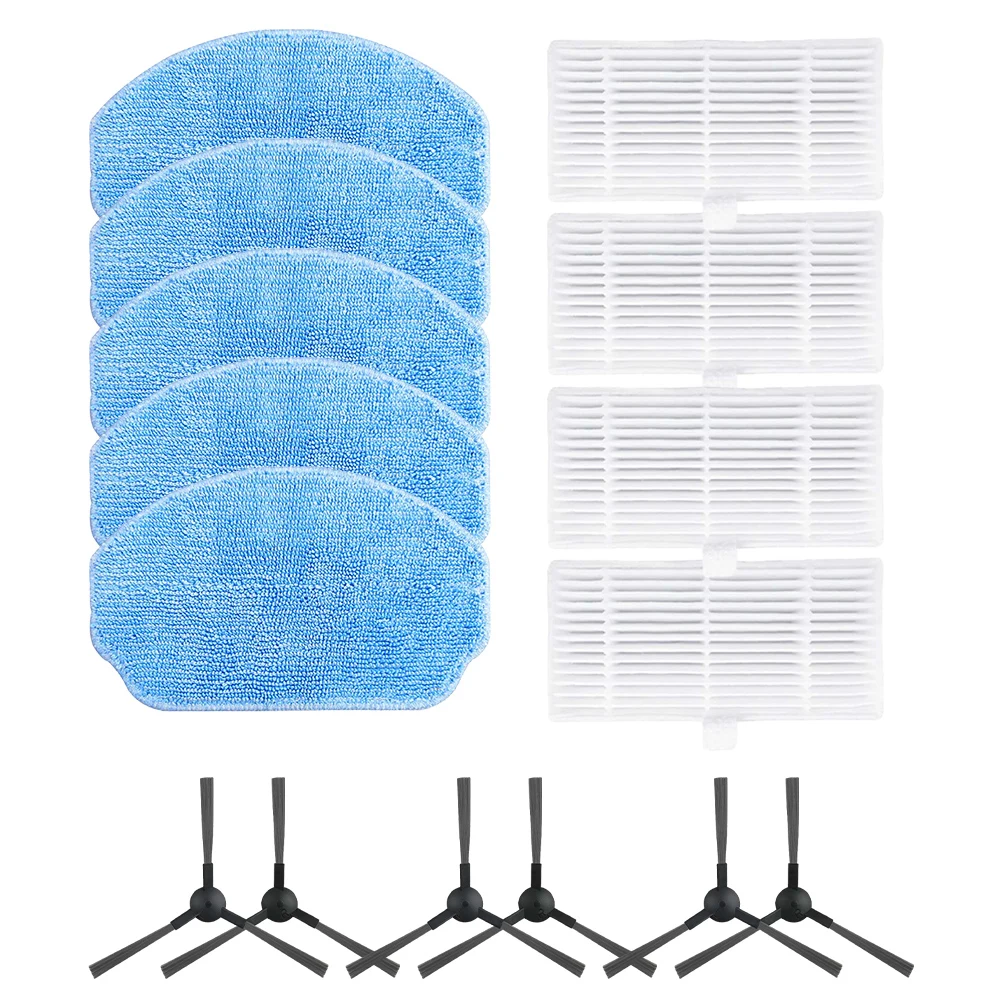 

For Haier TL30U1 Uoni S 2 Robot Vacuums Side Brush Filter Mop Cloths Rag Part Cleaning Tool Accessories