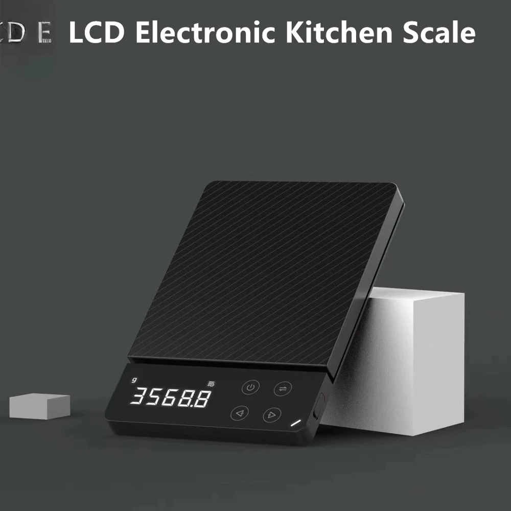 

Youpin ATuMan DUKA ES1 0-3KG Household LCD Digital Electronic Scale Multi-function HD Backlit Electronic Food Scales For Kitchen