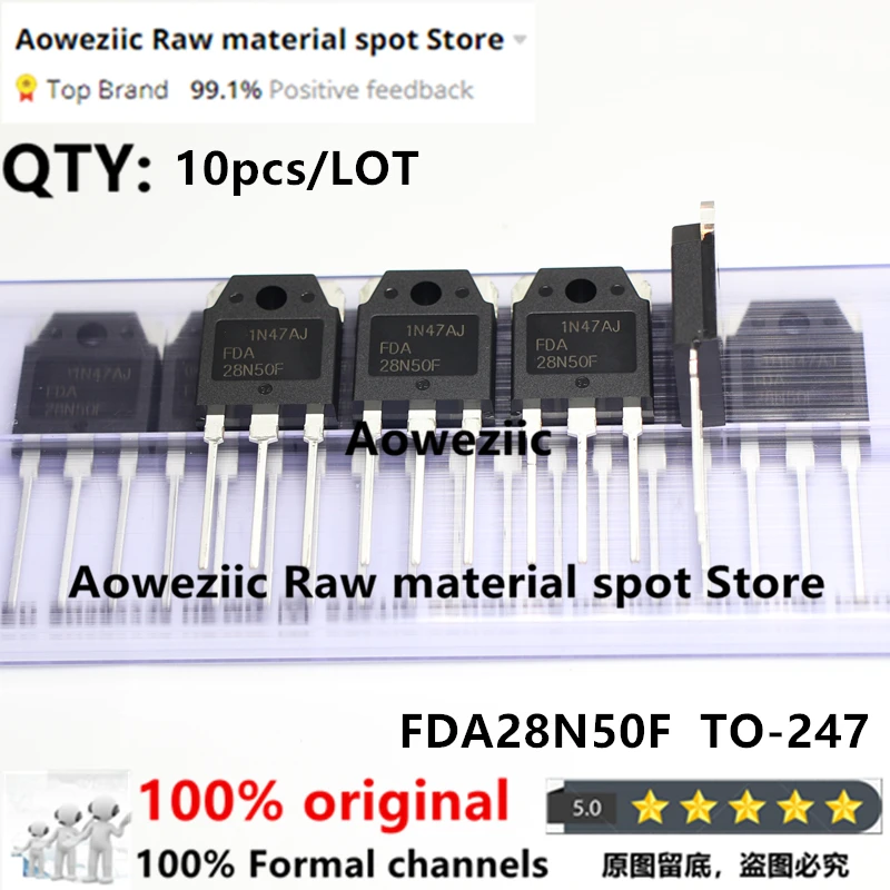 Aoweziic 2020+100% New Imported Original Fda24n50 24n50 Fda24n50f ...