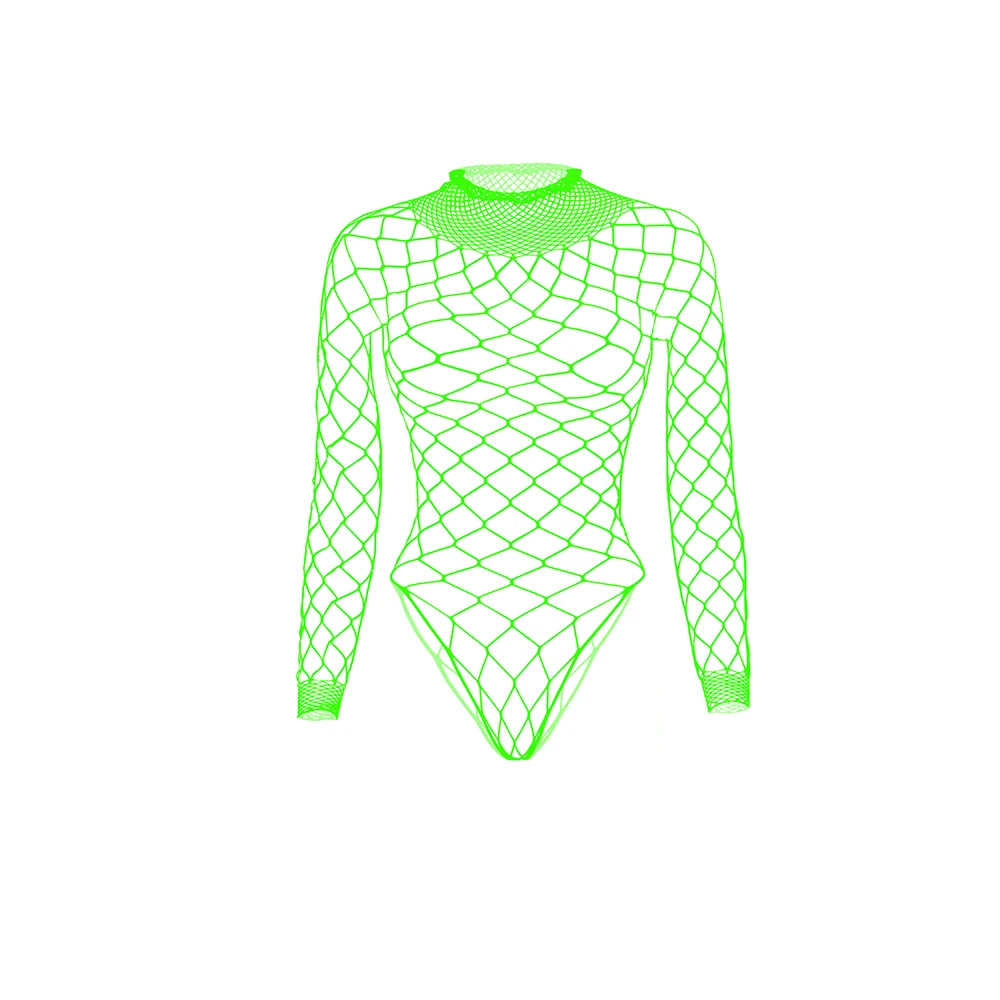 Sex Wear Sissy Underwear Mesh Long Sleeve Nighties Male Sexy Lingerie Mens Fishnet Bodysuit Guy Erotic Party Night Gay ClubWear men bodysuit jumpsuit men lingerie briefs